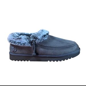 Billy Footwear Women's Grey Cozy Slipper Size 6W